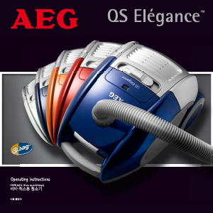 Handleiding AEG AVQ2270 QS Elegance Stofzuiger