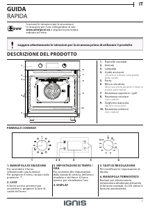 Manuale Ignis NFW 840 P IX Forno