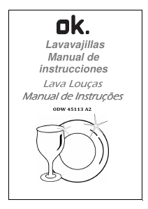 Manual de uso OK ODW 45113 A2 Lavavajillas