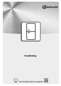 Handleiding Bauknecht KGSF 202G IN Koel-vries combinatie