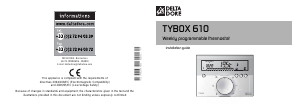 Handleiding Delta Dore Tybox 610 Thermostaat