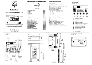 Manual de uso Orbis Top Termostato