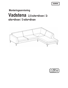 كتيب أريكة Vadstena Mio