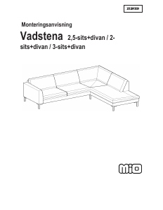 Kasutusjuhend Mio Vadstena Diivan