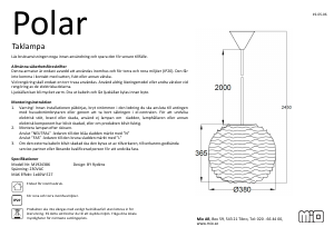 Instrukcja Mio Polar Lampa
