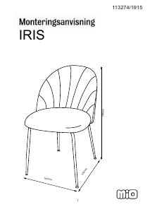 Manual Mio Iris Cadeira