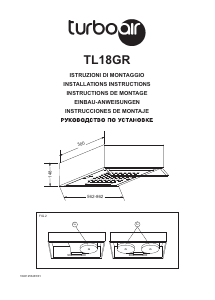 Mode d’emploi Turboair TL18 Hotte aspirante