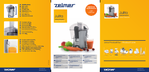 Наръчник Zelmer 377 Сокоизстисквачка