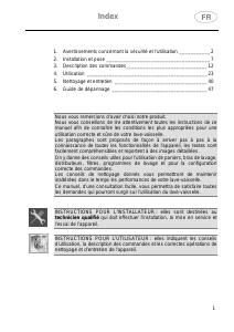 Mode d’emploi Smeg STL62338LFR Lave-vaisselle