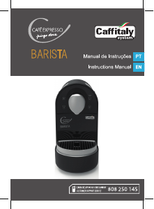 Manual Caffitaly Barista Máquina de café