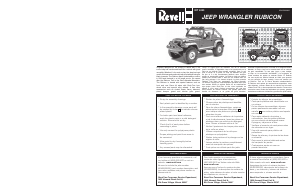 Manual de uso Revell set 85-4053 Trucks Jeep Wrangler Rubicon