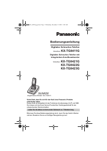 Bedienungsanleitung Panasonic KX-TG8411GB Schnurlose telefon