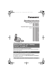 Manual Panasonic KX-TG6543 Wireless Phone