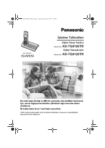 Kullanım kılavuzu Panasonic KX-TG8100TR Kablosuz telefon