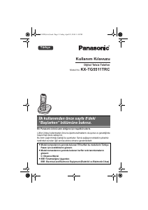 Kullanım kılavuzu Panasonic KX-TG5511TR Kablosuz telefon