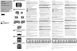 Manuale Sony SAL55200 Obiettivo