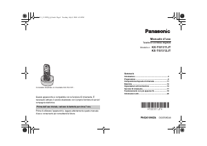 Manuale Panasonic KX-TG1311JT Telefono senza fili