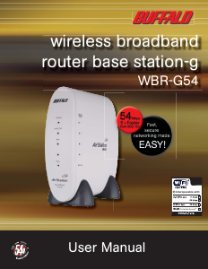 Manual Buffalo WBR-G54 Router