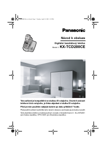 Manuál Panasonic KX-TCD202CE Bezdrátový telefon