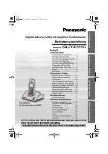 Bedienungsanleitung Panasonic KX-TCD515 Schnurlose telefon