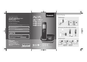 Bedienungsanleitung Panasonic KX-TGJ310G Schnurlose telefon