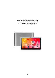 Handleiding DIFRNCE DIT7070 Tablet