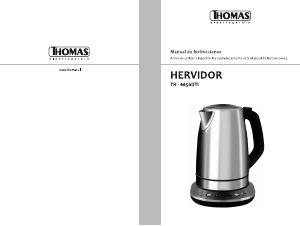 Manual de uso Thomas TH-6650DTI Hervidor