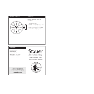 Manual Stauer 43340 Watch