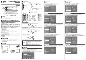 説明書 サンワ 400-MEDI019 デジタルフォトフレーム