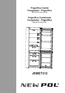 Manual New Pol Jemet312 Frigorífico combinado