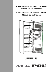 Manual New Pol Jemet345 Frigorífico combinado