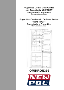 Manual New Pol Omikron366 Frigorífico combinado