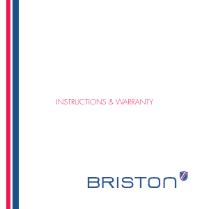 Bruksanvisning Briston 13140.PBAM.B.4.NB Clubmaster Classic Armbandsur