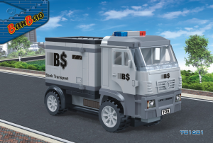 Bedienungsanleitung BanBao set 7016 Police Geldtransporter