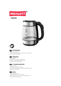 Bruksanvisning Menuett 008-384 Vannkoker