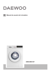 Manual de uso Daewoo DWD-MV610T Lavadora