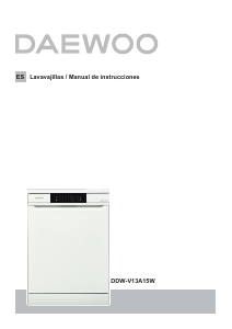 Manual de uso Daewoo DDW-V13A15W Lavavajillas