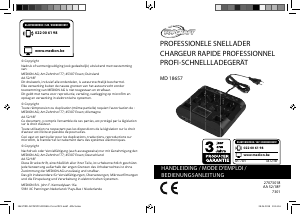 Bedienungsanleitung Topcraft MD 18657 Akkuladegerät