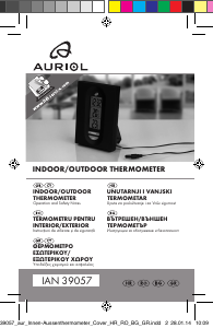 Manual Auriol IAN 39057 Stație meteo
