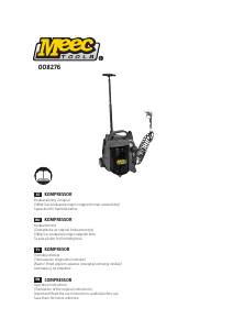 Bruksanvisning Meec Tools 008-276 Kompressor