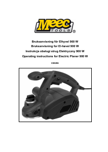 Bruksanvisning Meec Tools 030-206 Hyvel