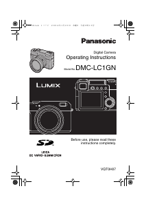 Handleiding Panasonic DMC-LC1GN Lumix Digitale camera
