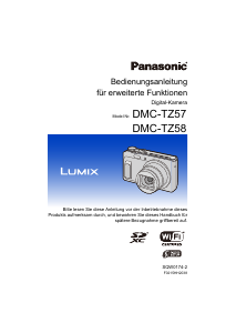 Bedienungsanleitung Panasonic DMC-T58EG Lumix Digitalkamera