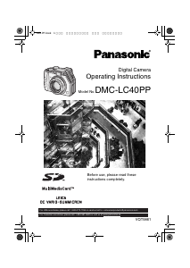 Handleiding Panasonic DMC-LC40PP Digitale camera
