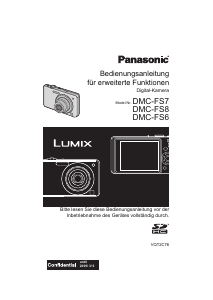 Bedienungsanleitung Panasonic DMC-FS8 Lumix Digitalkamera