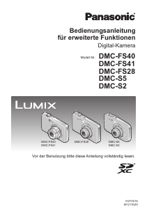 Bedienungsanleitung Panasonic DMC-SEG Lumix Digitalkamera