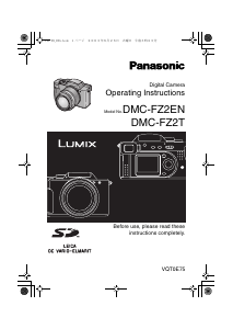 Handleiding Panasonic DMC-FZ2EN Lumix Digitale camera