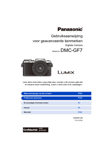 Handleiding Panasonic DMC-GF7EG Lumix Digitale camera