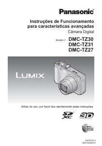 Manual Panasonic DMC-TZ27EF Lumix Câmara digital