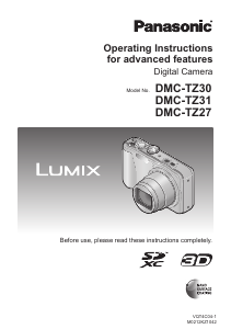Handleiding Panasonic DMC-TZ31EB Lumix Digitale camera